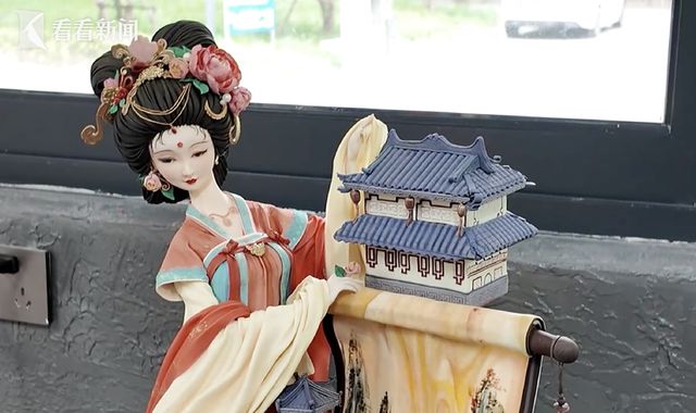 ！上海姑娘翻糖艺术让老外叹服凯发K8国际版当翻糖遇见盛唐(图3)